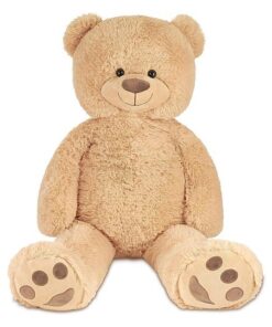 BRUBAKER XXL Teddybär 100 cm beige