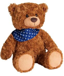 Brubaker Teddy Plüschbär mit Anker Halstuch Blau 42 cm