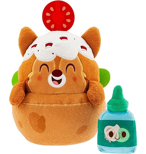 Disney Chap als Falafel Pitatasche Munchlings Kuscheltier Disney Originals 40 cm
