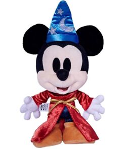 Disney Fantasia Mickey Mouse, August Edition, Amazon Exclusiv, 35cm Plüschfigur, Micky Maus, im Geschenkkarton, Limitiert, Sonderedition, Sammlerstück