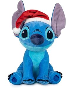 Disney Stitch Plüschtier mit Weihnachtsmütze 26 cm