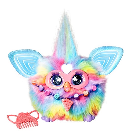 Furby interaktives Plüschspielzeug (bunt) Deutsch 15 cm