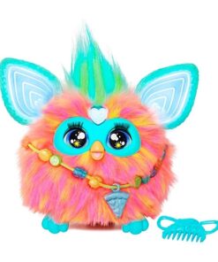 Furby interaktives Plüschspielzeug (orange) Deutsch 15 cm