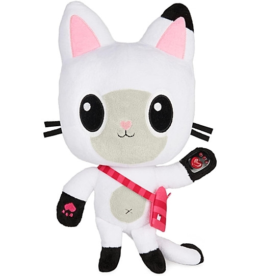 Gabby’s Dollhouse Panda Pfötchen Plüschfigur 33 cm mit Licht, Geräuschen und Liedern