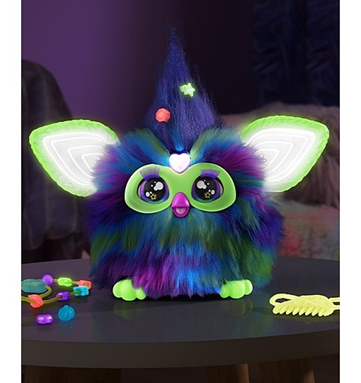 Furby Galaxy, leuchtet im Dunkeln