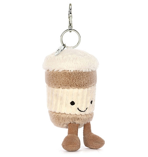 Jellycat Amuseables Coffee-To-Go Schlüsselanhänger 12cm