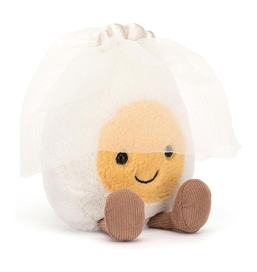 Jellycat Kuscheltier Amuseables Braut mit gekochtem Ei 14cm
