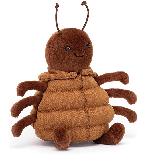 Jellycat Kuscheltier Anoraknid Braune Spinne 13cm