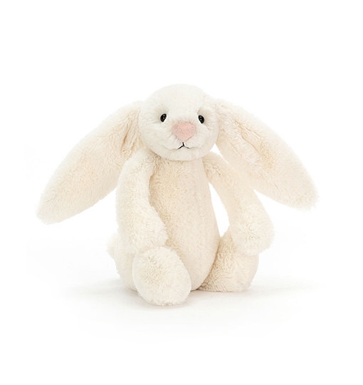 Jellycat Kuscheltier Bashful Hase Creme klein 18 cm