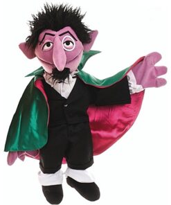 Living Puppets Handpuppe GRAF Zahl Sesamstrasse 65 cm