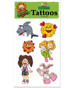 Living Puppets Tattoos Monique und ihre besten Freunde 6er Tattoo-Set