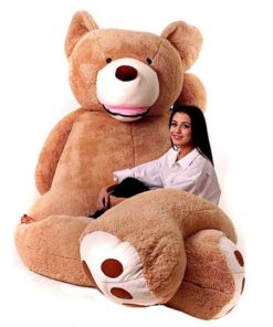 MAKOSAS Riesen Teddybären - Teddybär Groß - Kuscheltier großer Teddy Bär 340 cm