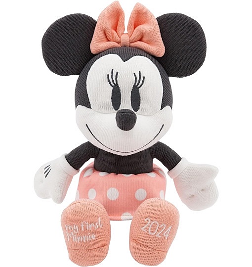 Minnie Maus 2024 Kuscheltier für Babys Offizieller Disney Store 33 cm
