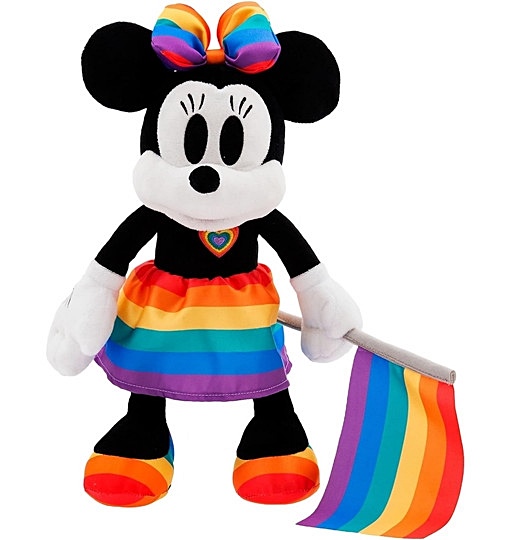 Minnie Maus Kuscheltier Pride Collection Offizieller Disney Store 35 cm
