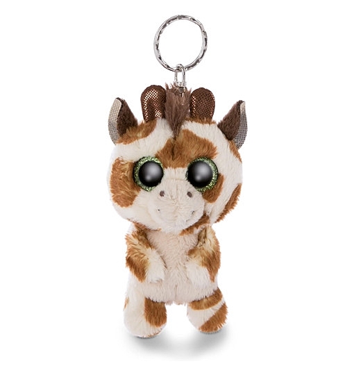 NICI Glubschis Schlüsselanhänger Giraffe Halla beige/braun 9 cm 46940