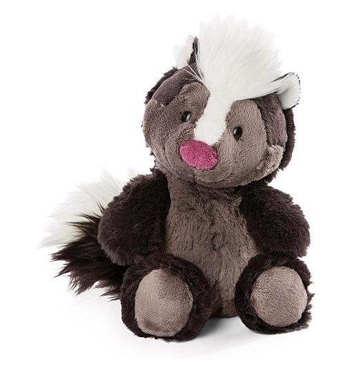NICI Kuscheltier Stinktier Chiala Skunk schwarz 25 cm 48387