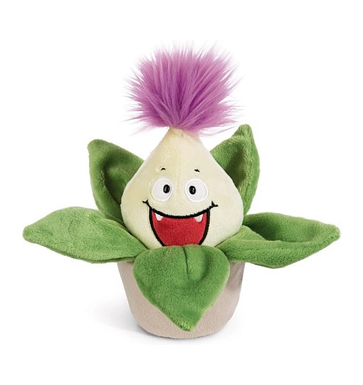 NICI Funny Flowers Plüschfigur Pflanze Aloe Vera Willibald beige/grün 18 cm 48943
