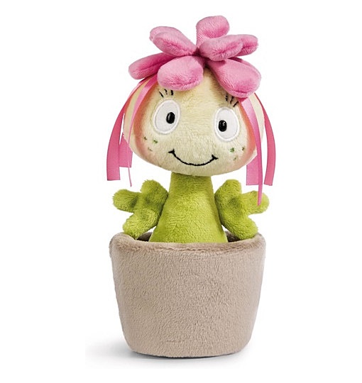 NICI Funny Flowers Plüschfigur Pflanze Sedum Amalia grün/pink 18 cm 48942