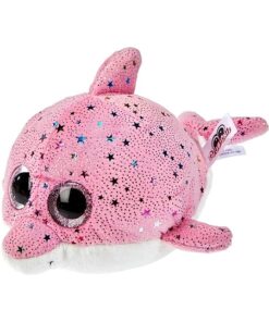 NICI Glubschis Das Original – Glubschis Delfin Delfina 15 cm – Kuscheltier Delfin mit großen Augen – Flauschiges Plüschtier mit Glitzeraugen
