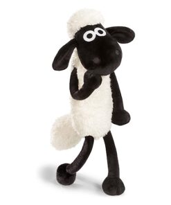 NICI Kuscheltier Shaun das Schaf 25 cm – Schaf Plüschtier für Mädchen, Jungen & Babys – Flauschiges Stofftier Schaf zum Kuscheln, Spielen und Schlafen – Gemütliches Schmusetier für jedes Alter