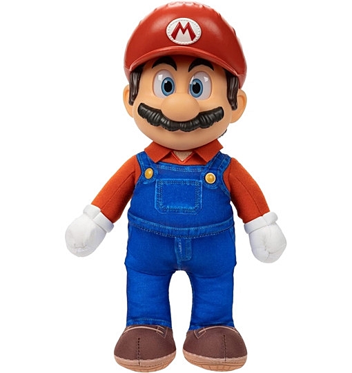 Nintendo Super Mario Movie Roto Plüsch Mario 35 cm Offizielles Kuscheltier