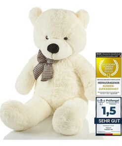 Original Feluna Riesen Teddy mit 120 cm Größe und süßer Schleife