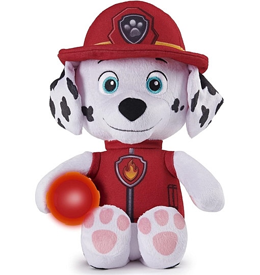 Paw Patrol Snuggle Up Marshall Kuscheltier mit Taschenlampe & Sprache 30 cm
