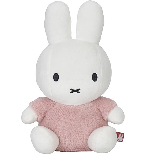 Pioupiou et Merveilles Miffy Fluffy Rosa Plüsch 25 cm