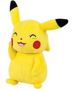Pokemon Pikachu Kuscheltier 20 cm 17858 freudig winkend Plüschtier