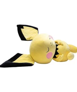 Pokémon Schlafendes Pichu Kuscheltier 45 cm PKW3113 offizielles Pokémon Plüsch