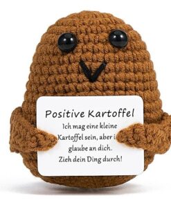 Positive Potato Pocket Hug Mutmacher für Freundin 7 cm Deutsch