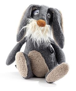 SIGIKID 38415 I waas nix Beasts Town grau 35 cm