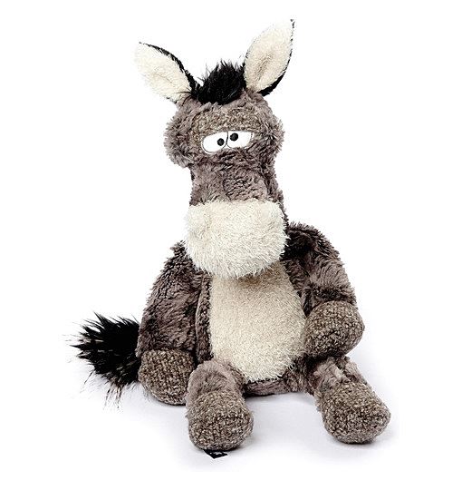 SIGIKID 38482 Doodle Donkey BeastsTown Beasts Town grau, 11 x 16 x 38cm