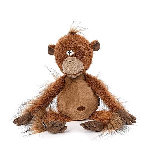 SIGIKID 38741 Mon Key Beasts Town braun, 40 cm