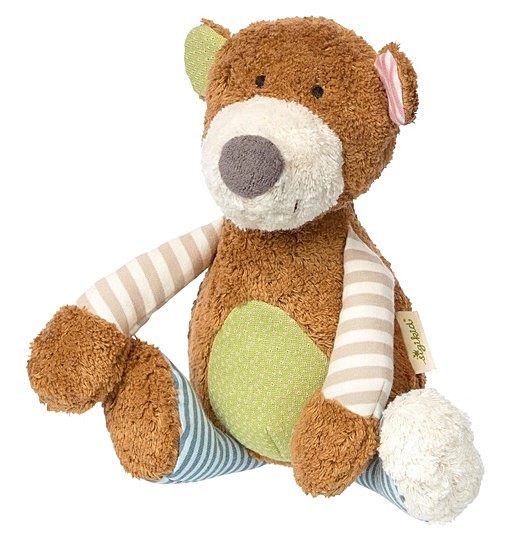 SIGIKID Bär Kuscheltier Green COLLECTION 100% Kba 30 cm 38768