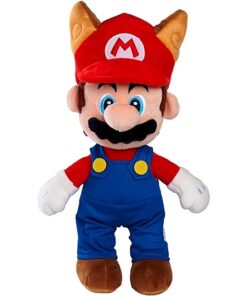 Simba Super Mario Plüsch Figur Waschbär-Mario 30 cm Offizielles Kuscheltier