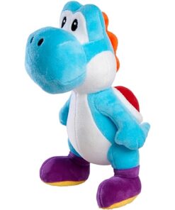 Simba Super Mario Plüsch Figur Yoshi Blau 20 cm Offizielles Kuscheltier