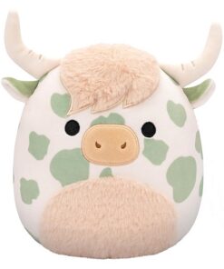 Squishmallows Celestino die Hochlandkuh 19 cm SQCR06578 Offizielles Kuscheltier