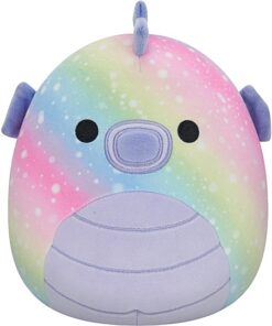 Squishmallows Emerald das Galaxie Seepferdchen 19 cm SQCR04090 Offizielles Kuscheltier