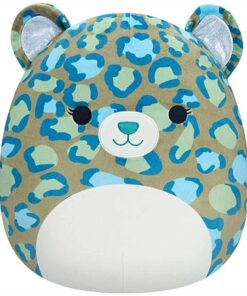 Squishmallows Enos der Leopard 30 cm SQCR04131 Offizielles Kuscheltier
