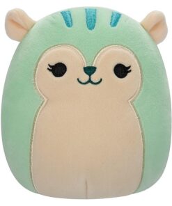 Squishmallows Fuyuki das grüne Eichhörnchen 19 cm QCR05410 Offizielles Kuscheltier