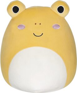 Squishmallows Leigh die gelbe Kröte 30 cm SQCR02413 Offizielles Kuscheltier