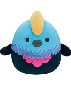 Squishmallows Melrose der Kasuar 30 cm SQCR04136 Offizielles Kuscheltier