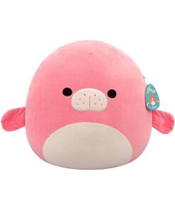 Squishmallows Morlai die Seekuh 40 cm SQCR06634 Offizielles Kuscheltier