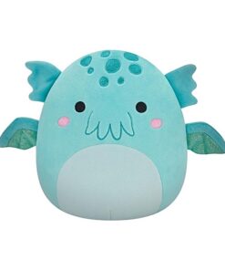 Squishmallows Theotto der blaue Cthulu 19 cm SQCR04087 Offizielles Kuscheltier
