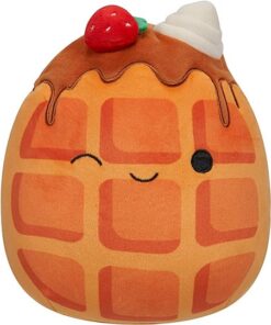 Squishmallows Weaver die Waffel 19 cm SQCR05376 Offizielles Kuscheltier