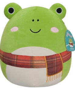 Squishmallows Wendy der Frosch mit Schal 30 cm ‎SQCR04581 Offizielles Kuscheltier