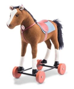 Steiff 006838 Friedhelms Pferd, Wollfilz, 32 cm, braun