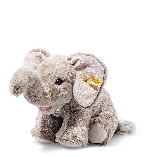 Steiff 065163 Teddies for Tomorrow Edie Elefant 24cm, grau sitzend