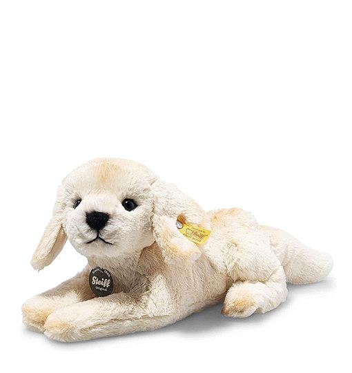 Steiff 076893 Lenny Labrador - 23 cm - Kuscheltier - blond liegend